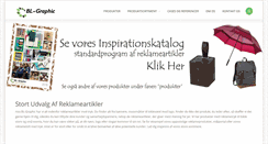 Desktop Screenshot of bl-graphic.dk